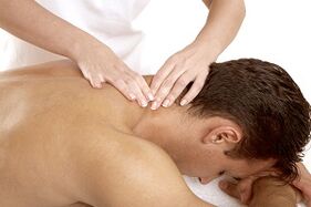 Massage als Methode zur Behandlung von Gebärmutterhalsosteochondrose